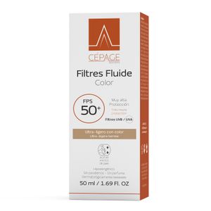 Filtres fluido protector fps 50 con color 50 ml