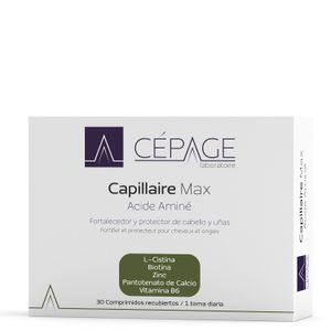 Capillaire max acide amine fortalecedor (30 comprimidos)