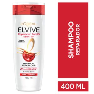 Shampoo reparacion total keratin 400 ml