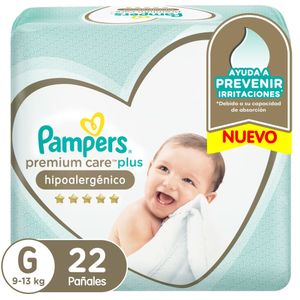 Pañales premium care plus