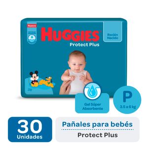 Pañal protect plus talle p  (30 unidades)