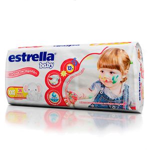 Pañal extra absorción talle xxg (34 unidades)