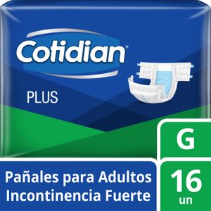 Pañales adulto plus G (16 unidades)