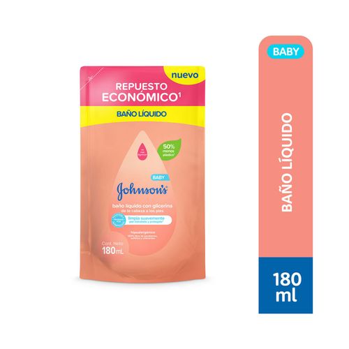 Jabon liquido refill glicerina 180 ml