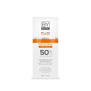 Protector fluid color tono medio efecto seco fps50 50 gr