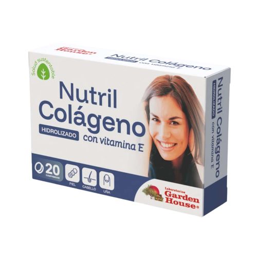 Colágeno hidrolizado + vitamina E (20 comprimidos)