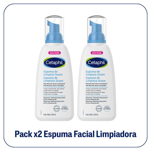 Combo espuma facial (2 unidades)
