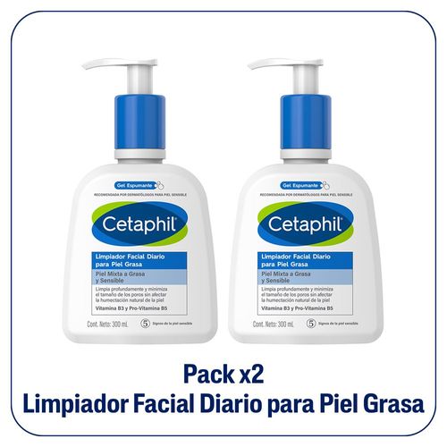 Combo loción limpiadora piel grasa (2 unidades)