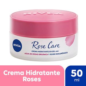 Crema facial hidratante en gel rose care para todo tipo de piel 50 ml