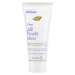 Desodorante en crema para Todo el Cuerpo All Body Lavander & Camomile 75 gr