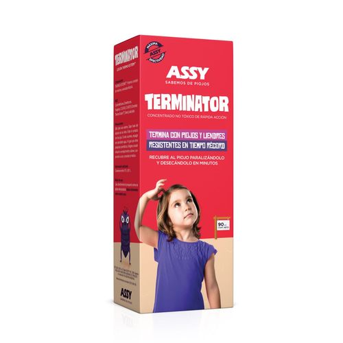 Tratamiento contra los piojos terminator locion 90 ml