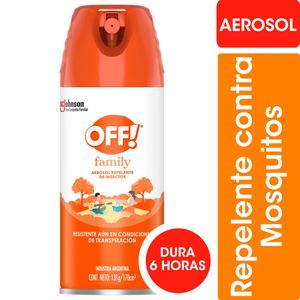 Repelente de mosquitos family aerosol 170 ml