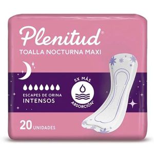 Toalla nocturna maxi escapes intensos (20 unidades)