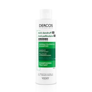 Shampoo anticaspa dercos technique para cabello normal a graso 200 ml