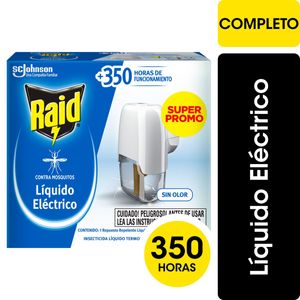 Insecticida Mosquitos Líquido Eléctrico Aparato + Repuesto 45 Noches 32.9ml