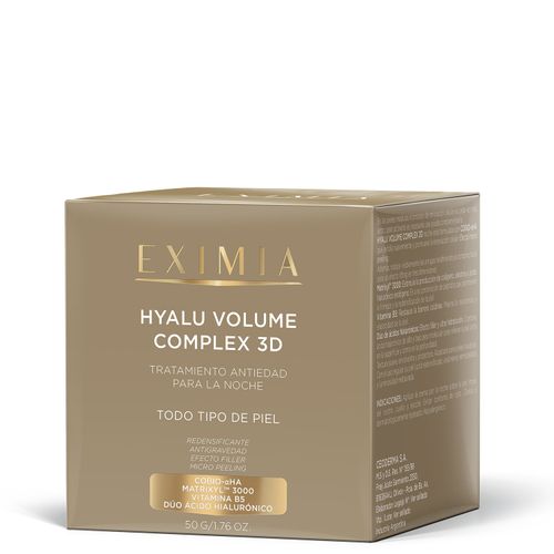 Hyalu volume complex 3d todo tipo de piel noche 50 ml