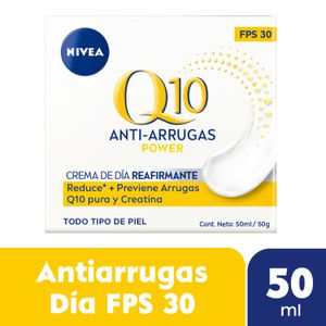 Crema facial antiedad de día q10 power fps 30 50 ml