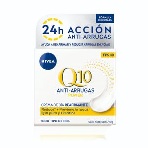 Crema facial antiedad de día q10 power fps 30 50 ml
