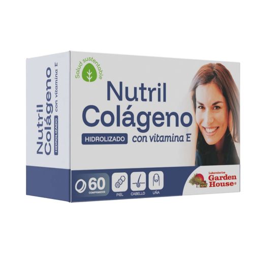 Colágeno hidrolizado + vitamina E (60 comprimidos)