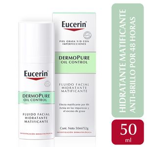 Fluido matificante dermopure oil control efecto ntibrillo 8 horas