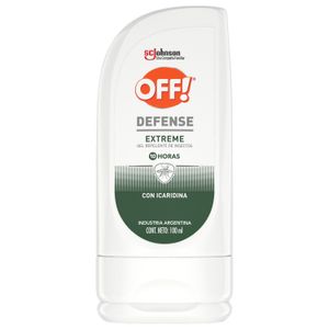 Repelente de mosquitos defense extreme en gel 100ml