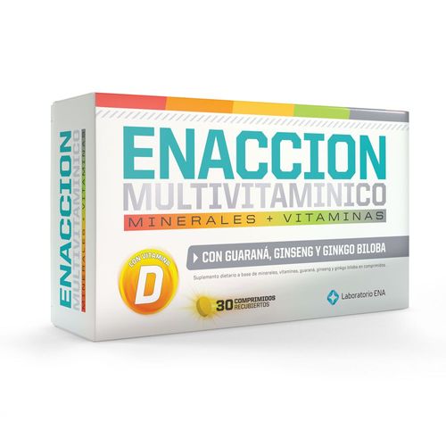 Suplemento dietario multivitamínico (30 comprimidos)