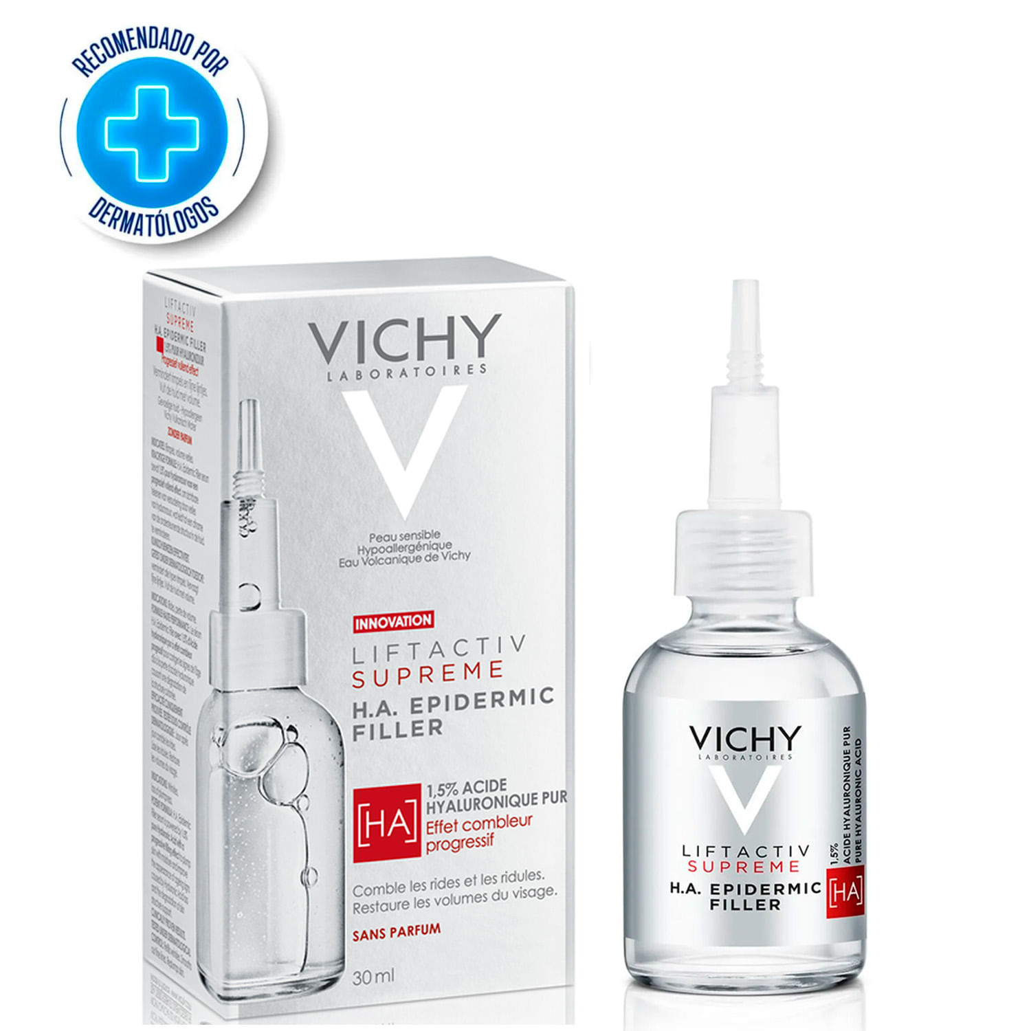 Sérum Facial Antiedad Vichy Liftactiv Supreme H.A. Epidermic Filler