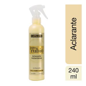 Aclarante instantáneo línea puro rubio 240 ml
