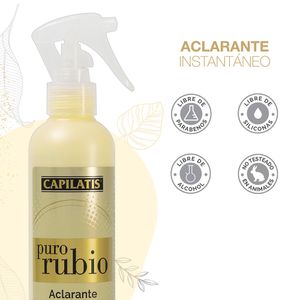 Aclarante instantáneo línea puro rubio 240 ml
