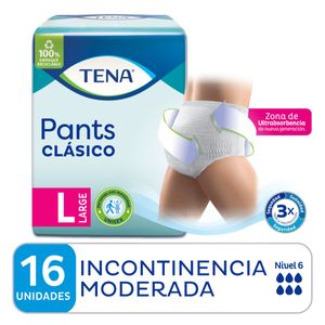Ropa interior pants clásico L (16 unidades)