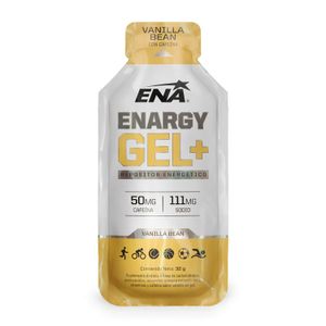 Suplemento deportivo enargy gel + cafeína sabor vainilla (12 unidades)