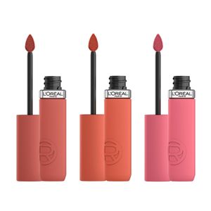 Combo set de Labiales: Labiales Matte Resistance X3