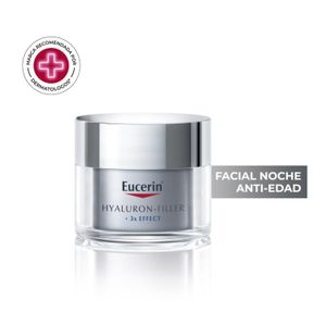 Crema antiarrugas de noche hyaluron-filler + 3x effect