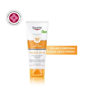 Protector solar en crema oil control sun gel toque seco fps50