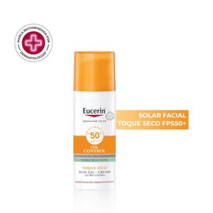 Protector solar oil control sun gel toque seco fps 50+ 50 ml