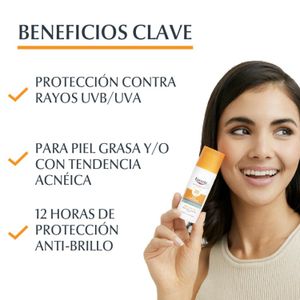 Protector solar oil control sun gel toque seco fps 50+ 50 ml