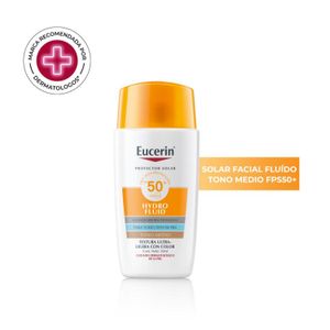 Protector Solar FPS50+ Hydro Fluid Tono Medio 50 ml
