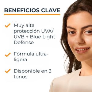 Protector Solar FPS50+ Hydro Fluid Tono Medio 50 ml