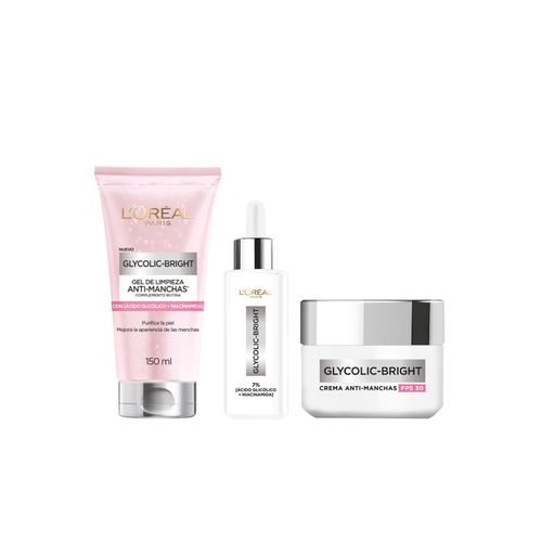 Combo Rutina Completa Anti Manchas: Gel de Limpieza + Serum + Crema día