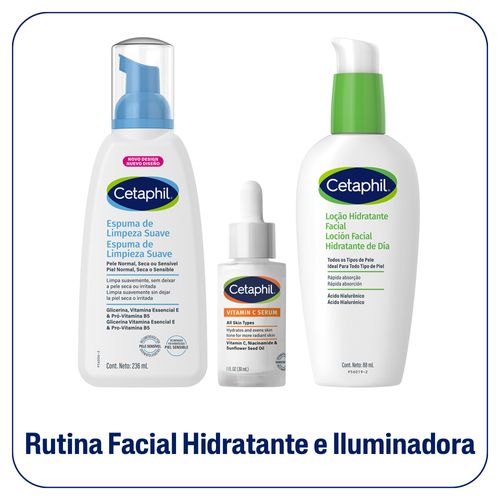 Rutina Facial Cetaphil Hidratante e Iluminadora