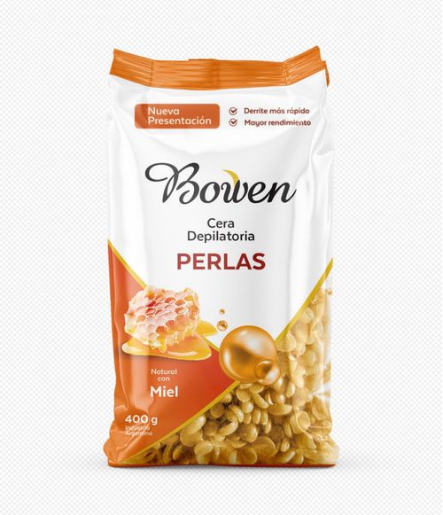 Cera miel en perlas 400 gr