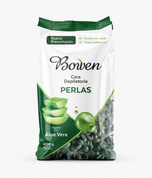 Cera vegetal en perlas 400 gr