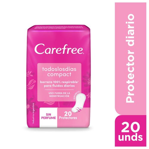 Protectores diarios Todos Los Días Compact (20 unidades)