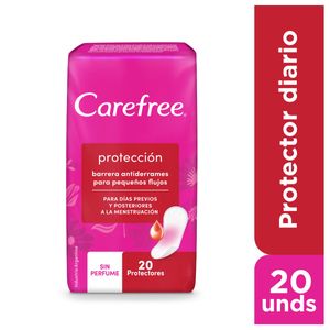 Protectores diarios Protección (20 unidades)