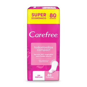 Protectores diarios Todos Los Días Compact (80 unidades)