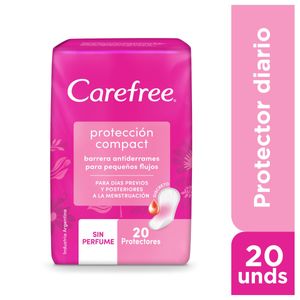 Protectores diarios Protección Compact (20 unidades)