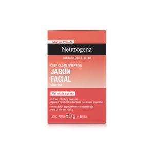 Jabón barra de limpieza facial Deep Clean 80 gr