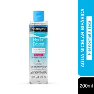 Agua micelar bifásica hydro Boost 200 ml