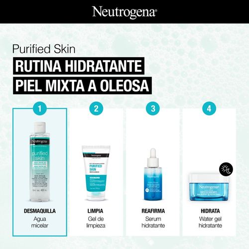 Agua Micelar Purified Skin 7 en 1 400 ml
