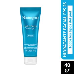 Crema hidratante facial hydro Boost water gel FPS 25  40 gr
